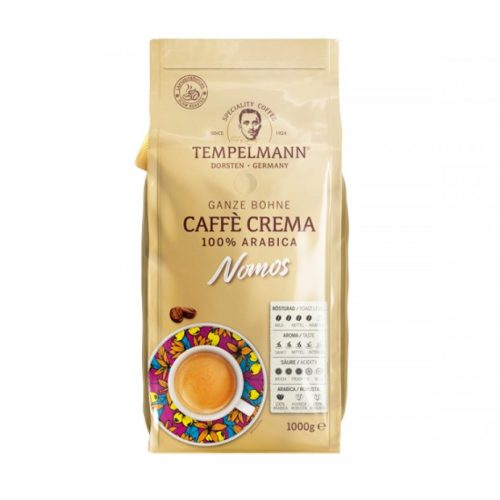 TEMPELMANN Nomos caffé crema szemes kávé 1kg