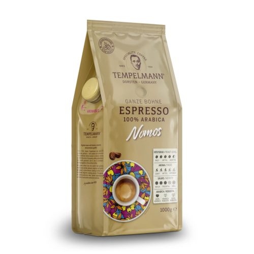 TEMPELMANN Nomos espresso szemes kávé 1kg