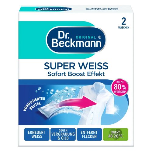 DR BECKMANN szuper fehérítő ruhákhoz 2x40g