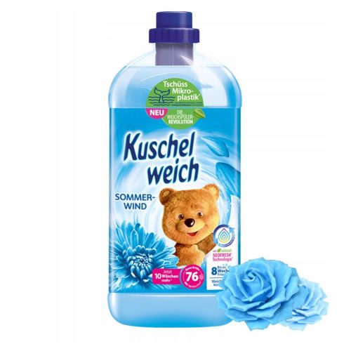 KUSCHELWEICH öblítő nyári szellő illat 2 L