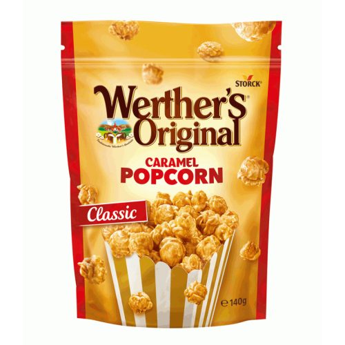 WERTHER'S ORIGINAL karamellás popcorn klasszikus 140g