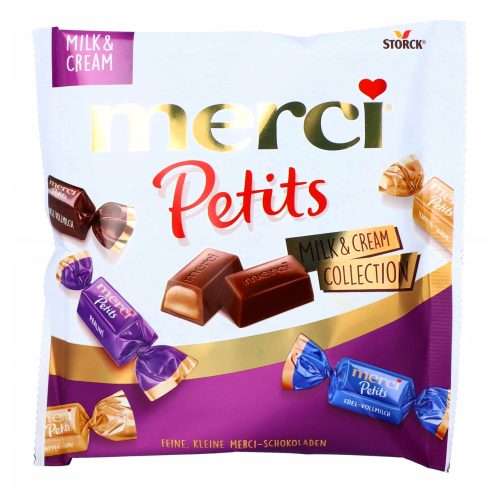 MERCI Petits krémes tejcsokoládé válogatás 125g