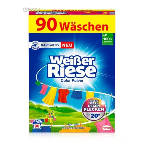 WEIßER RIESE mosópor színes ruhákhoz 4,5 kg