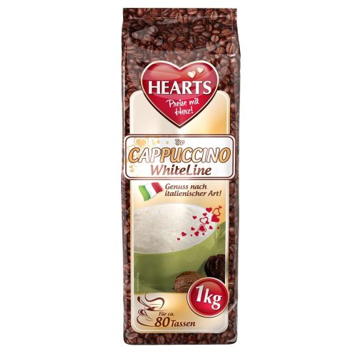 HEARTS cappuccino fehércsoki 1 KG