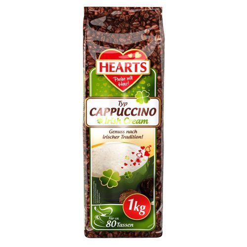 HEARTS cappuccino ír krém 1 KG