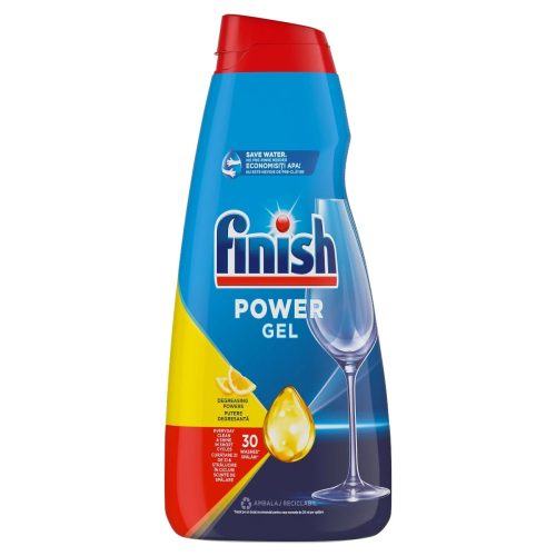 FINISH Power Gel All in 1 mosogatógép gél citrom illat 650ml