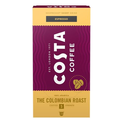 COSTA Columbian Roast Espresso kávékapszulák 10db