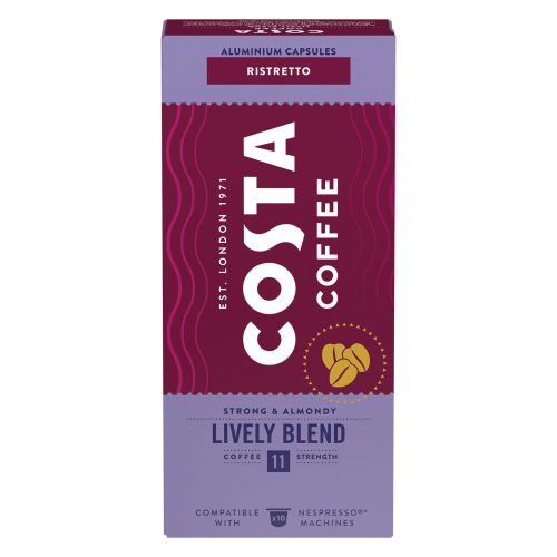 COSTA Lively Blend Ristretto kávékapszulák 10db