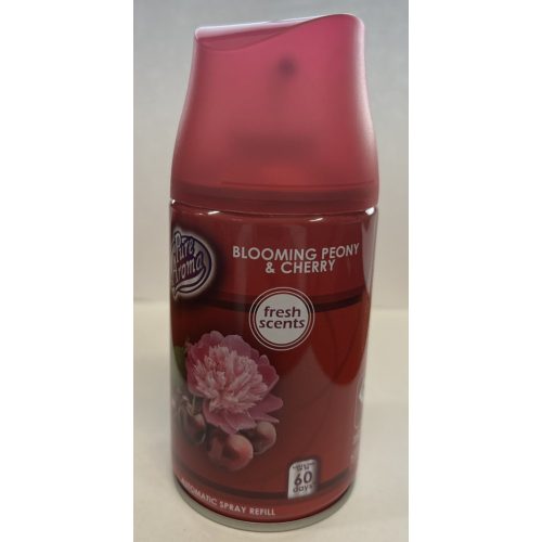 PURE AROMA légfrissítő spray utántöltő Blooming peony & cherry 