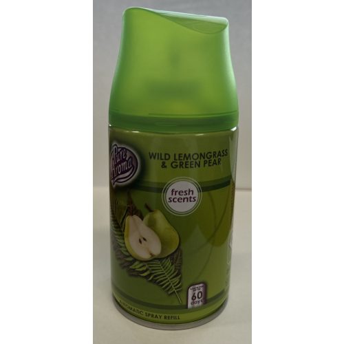 PURE AROMA légfrissítő spray utántöltő Wild Lemongrass & Green Pear