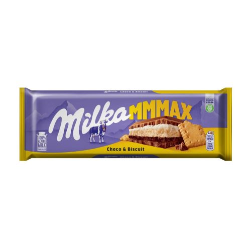 MILKA csokis-kekszes táblás csokoládé 300g