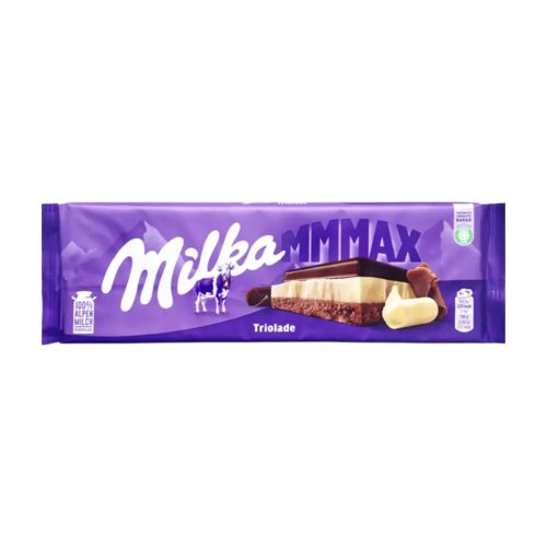 MILKA triolade táblás csokoládé 280g