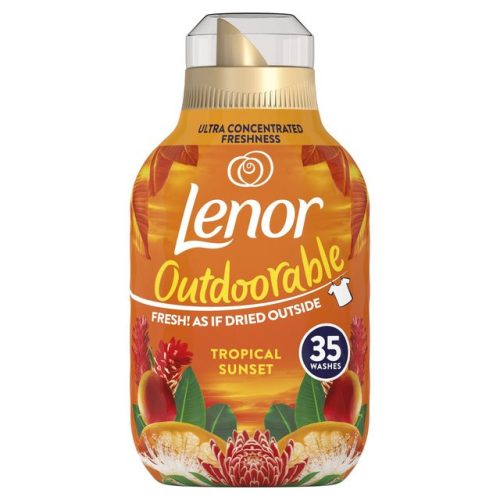 LENOR OUTDOORABLE öblítő trópusi naplemente illat 490 ml