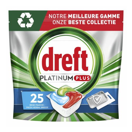 DREFT Platinum ALL IN 1 Plus mosogatógép kapszula 25db