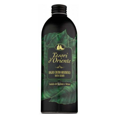 TESORI D'ORIENTE fürdőkrém szantálfa kasmírfa és vetiver aromával 500 ml