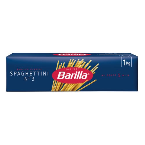 BARILLA spaghettini tészta 1000g