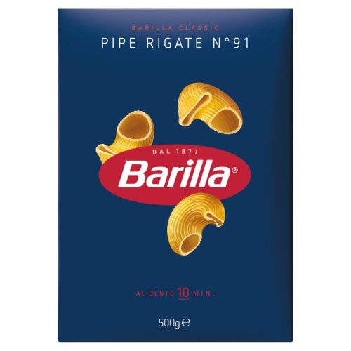 BARILLA pipe rigate tészta 500g