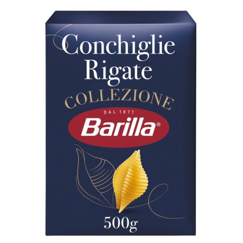 BARILLA conchiglie rigate tészta 500g