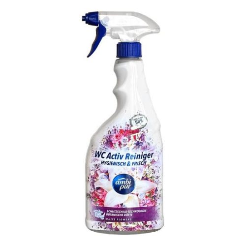 AMBI PUR WC-tisztító spray fehér virágok illat 750ml