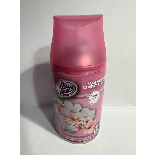 PURE AROMA légfrissítő spray utántöltő magnólia-cseresznyevirág illat 250ml / magnolia & cherry blossom