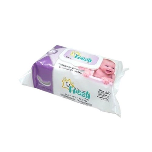 FRESH BABY nedves törlőkendő jumbo pack 120 db-os