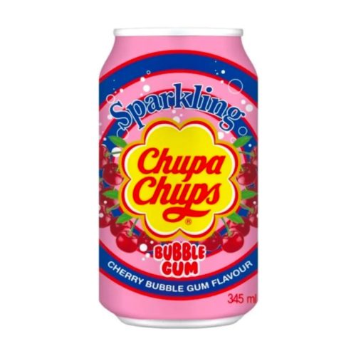 CHUPA CHUPS cseresznyés-rágós szénsavas üdítőital 345ml